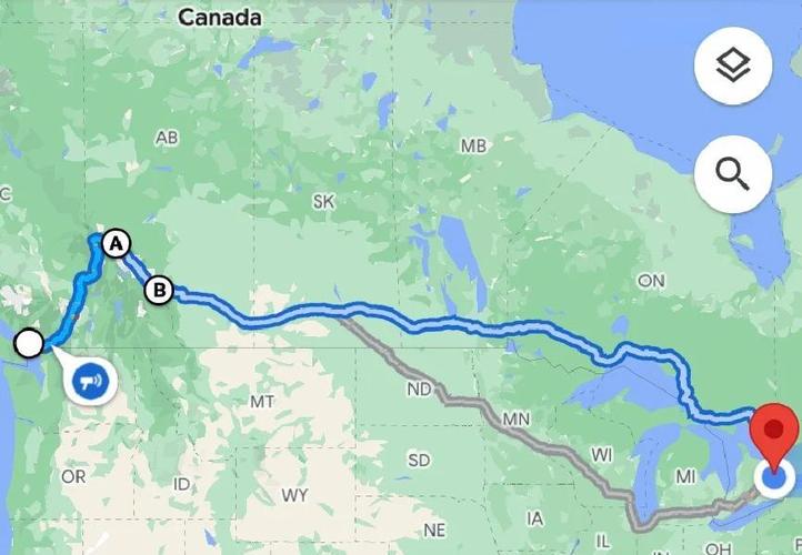 温哥华到多伦多自驾游