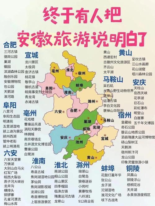 安徽内自驾游景点大全