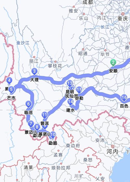 江油到云南自驾游攻略