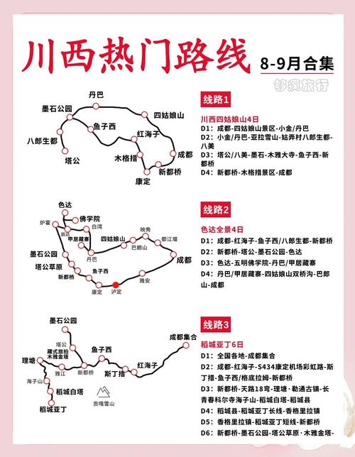 什邡到红原自驾游路线