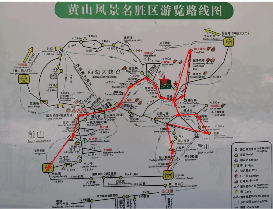 黄山山脚下的景点攻略