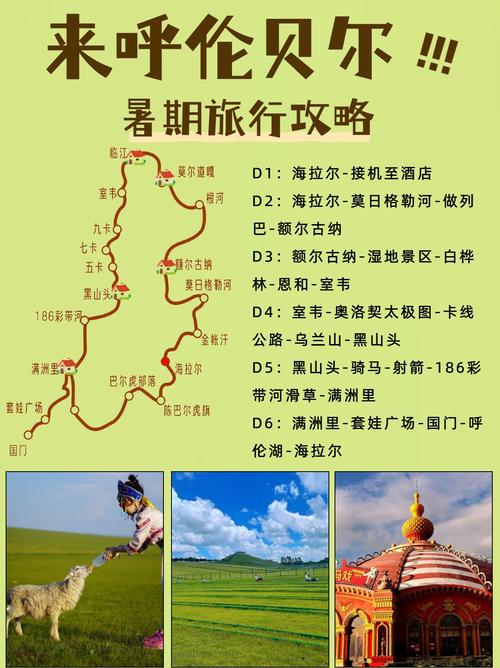 自驾游呼伦贝尔多少钱