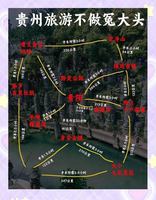 贵卅自驾旅游景点介绍