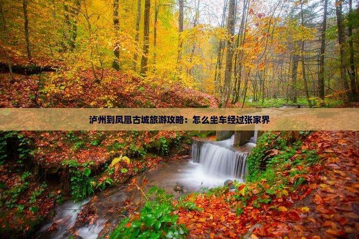 泸州到凤凰古城自驾游