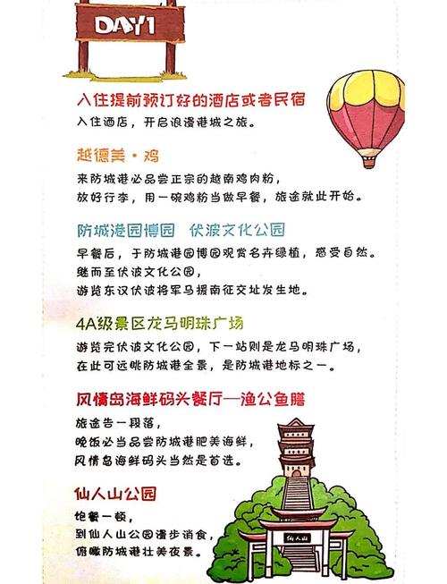 重庆防城港自驾游攻略