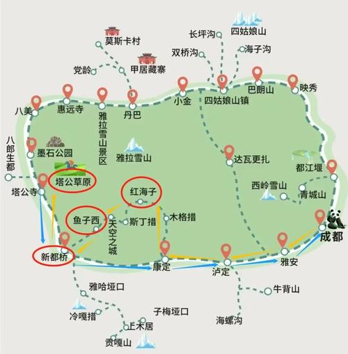 成都到塔公自驾游攻略