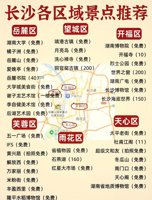 长沙市自驾游景点大全