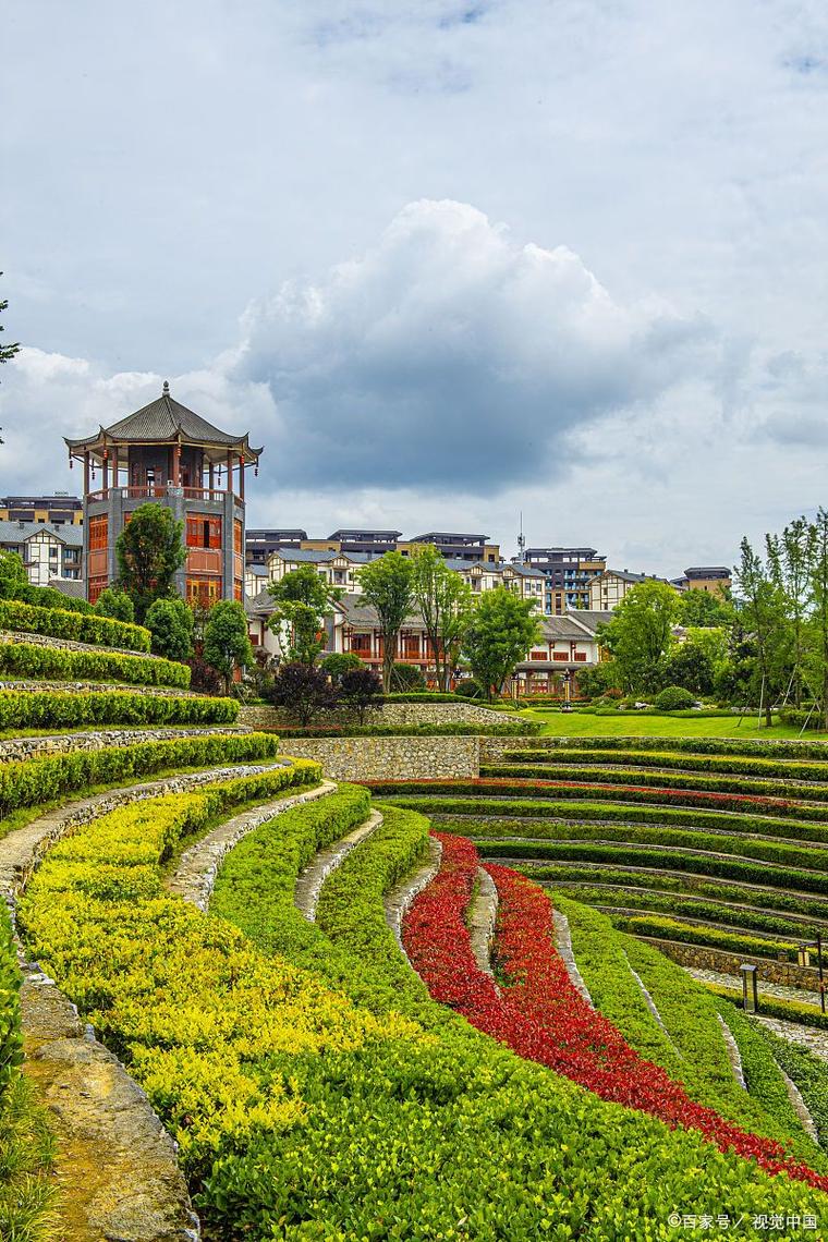 旧州古镇游玩景点花海