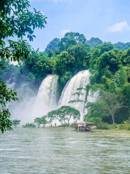 德天大瀑布附近的景点