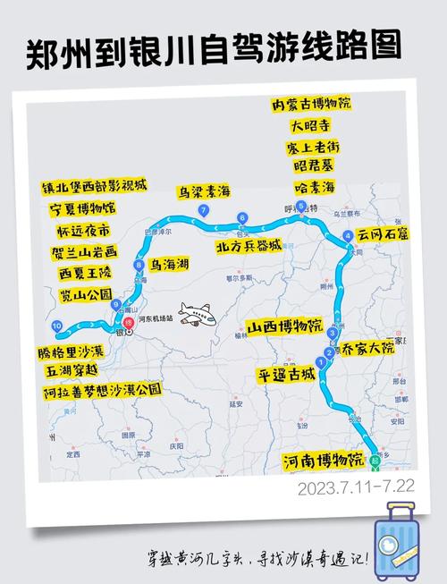 银川至杭州自驾游线路