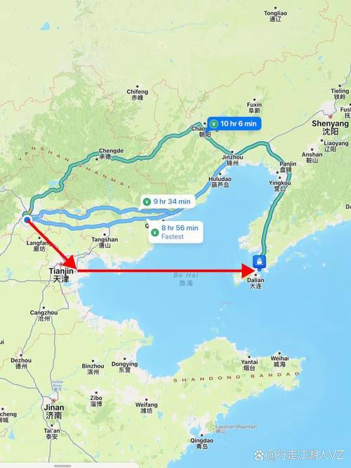 北京至大连自驾游路线