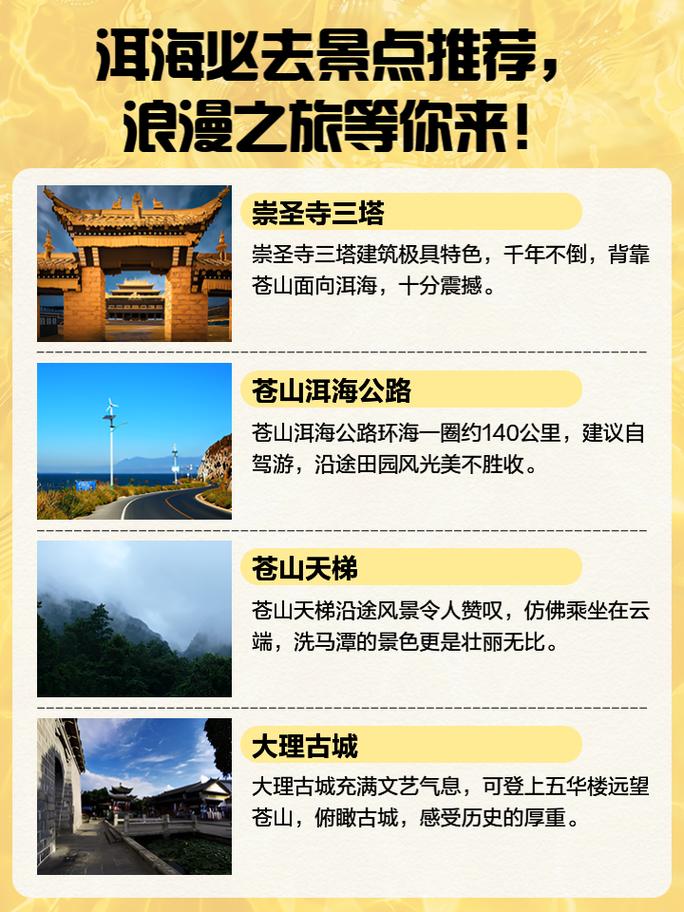 重庆至洱海自驾游攻略