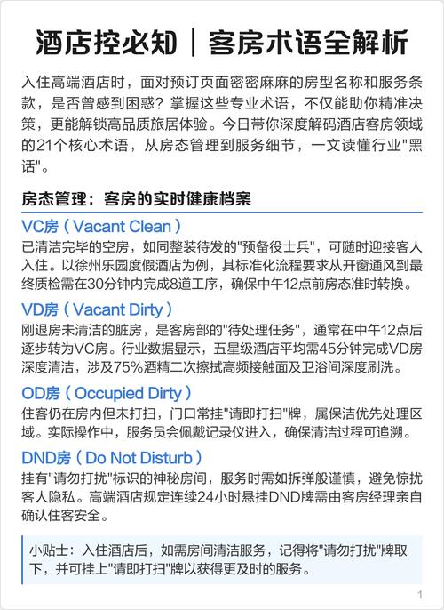 酒店vd是什么意思
