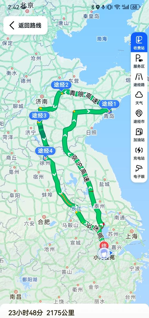 襄阳到青岛自驾游路线