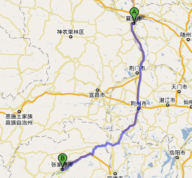 宜昌到凤凰自驾游路线