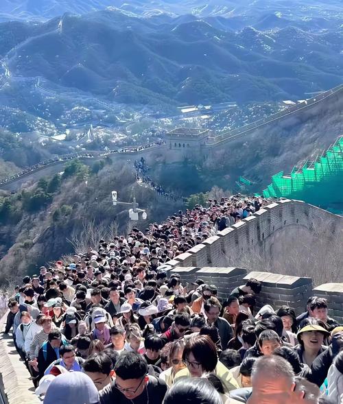 北京各景点迎游客高峰