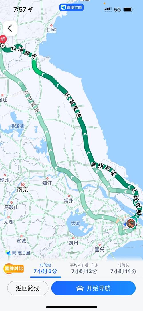 上海到山东自驾游路线
