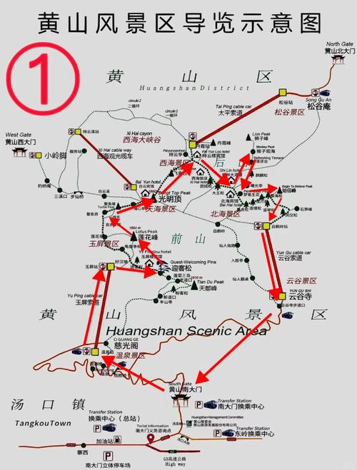 黄山自驾游导航到哪里