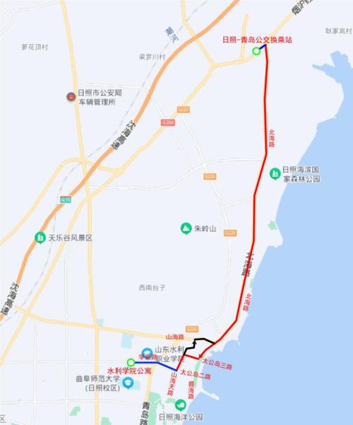 日照至青岛自驾游路线
