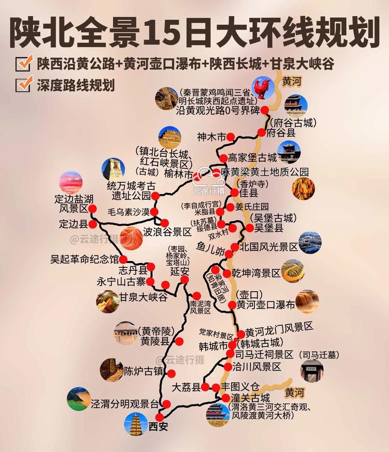 渭南到延安自驾游攻略