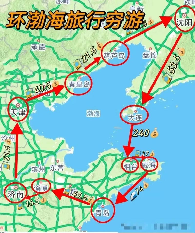 青岛到天津自驾游路线